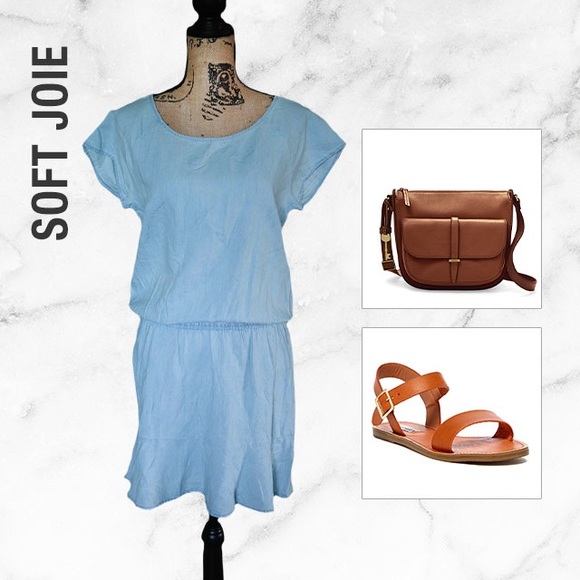 Soft Joie Dresses & Skirts - Soft Joie Sunbleach Wash Chambray Dress